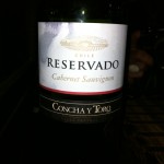Reservado un vino de las bodegas concha y toro