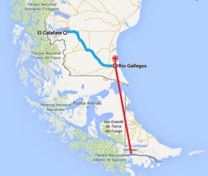 Ruta al Fin del Mundo, de Ushuaia a El Calafate