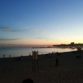Atardecer en la Rambla de Montevideo